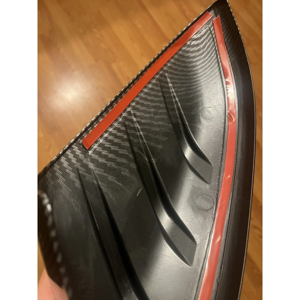 CARBON FIBER SIDE MIRROR COVER CAPS FOR 2016-21 HONDA CIVIC ADD-ON MU STYLE